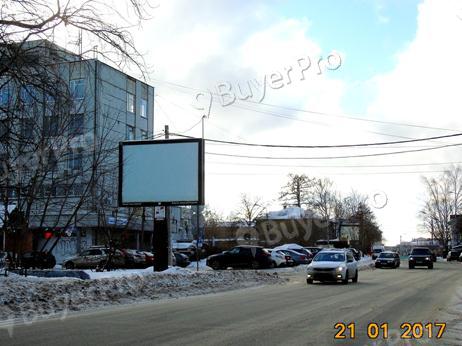Рекламная конструкция г. Сергиев Посад, ул. Вознесенская, в районе д.53 Левая (Фото)