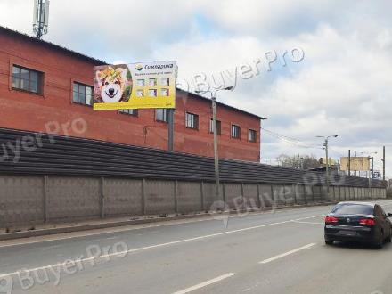 Рекламная конструкция г. Электроугли, ул. Железнодорожная (Носовихинское шоссе), 23 км + 250 м (право) (Фото)
