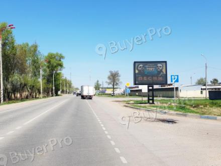 Рекламная конструкция г. Серпухов, Московское шоссе, 18м от поворота на ООО «УРСА Серпухов» (Фото)