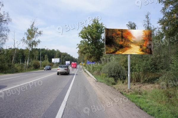 Рекламная конструкция Пятницкое ш., 53.600 км. (7.700 км. от МКАД), справа (Фото)
