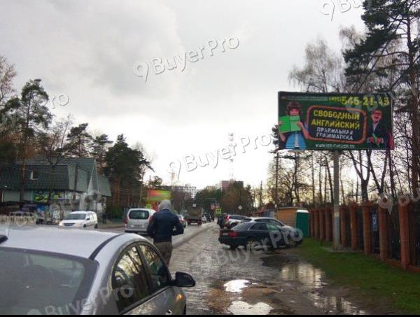 Рекламная конструкция г. Люберцы, Егорьевское ш., 6км + 300м, слева из Москвы (Фото)