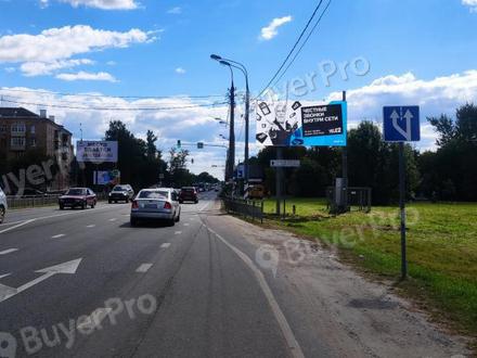 Рекламная конструкция г. Электросталь, Фрязевское шоссе, напротив д. 104 (Фото)