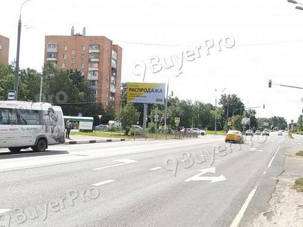 Рекламная конструкция г. Электросталь, Фрязевское шоссе, возле дома 1 по ул. Победы (Фото)