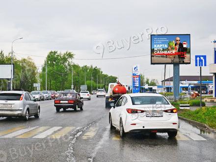 Рекламная конструкция г. Серпухов, Московское шоссе, д. 96А, №CB174A4 (Фото)