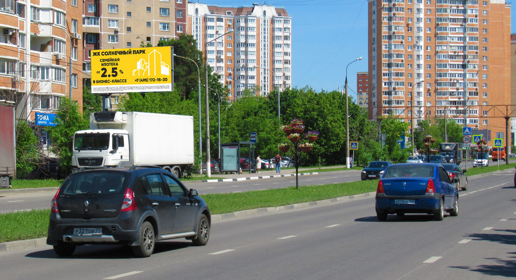 Рекламная конструкция Королев ул. Горького, д. 33А (Фото)