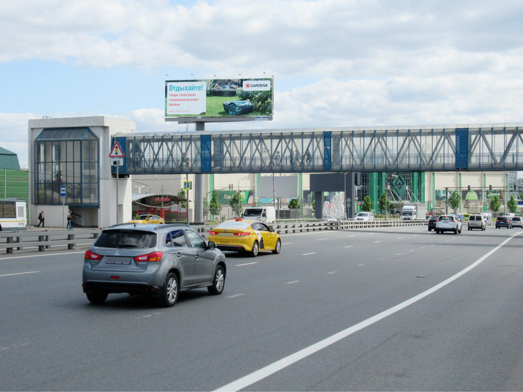 Рекламная конструкция Осташковское шоссе 0км+497м Справа (Фото)