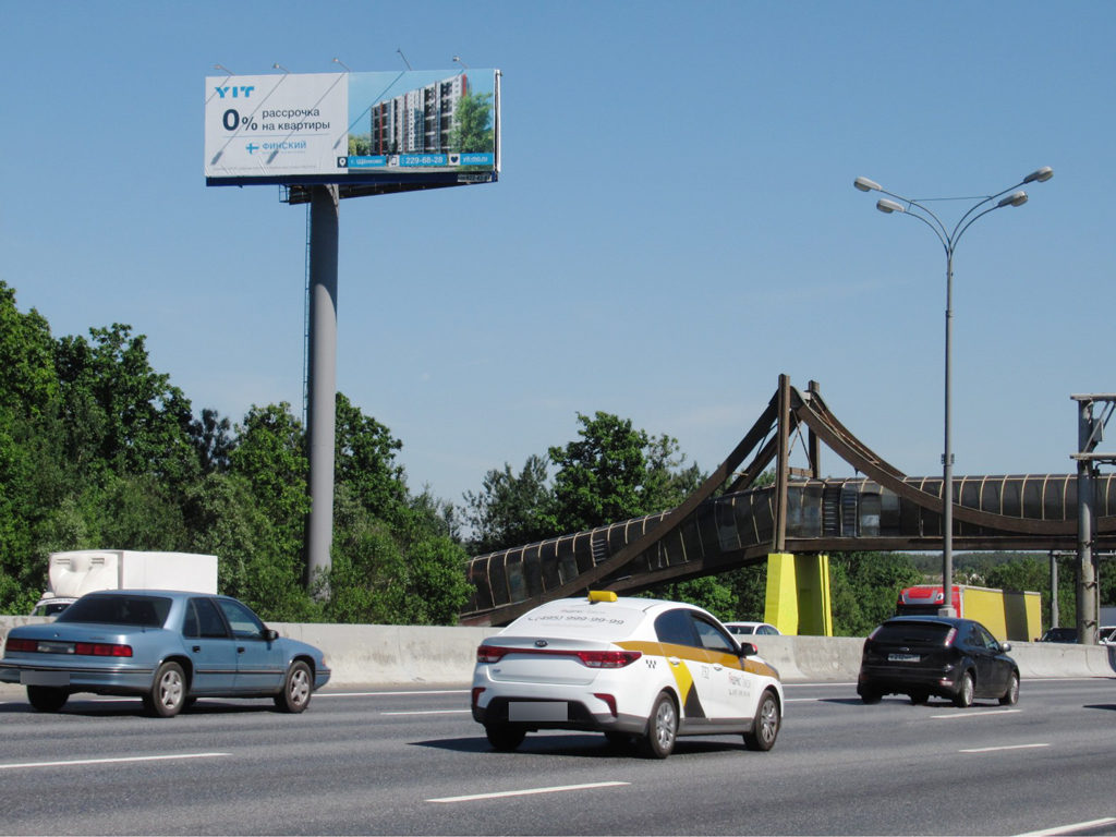 Рекламная конструкция МКАД 101км+955м Внешняя сторона (Фото)