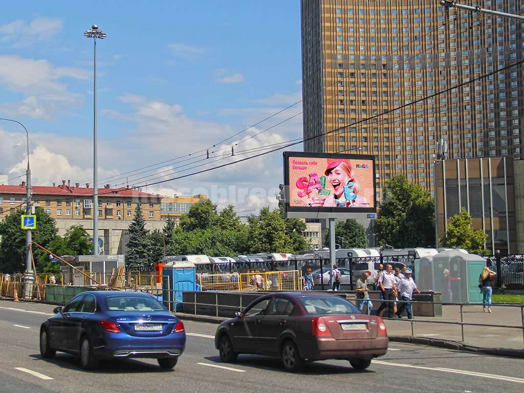 Рекламная конструкция Москва Мира пр-т, д. 150 (Фото)