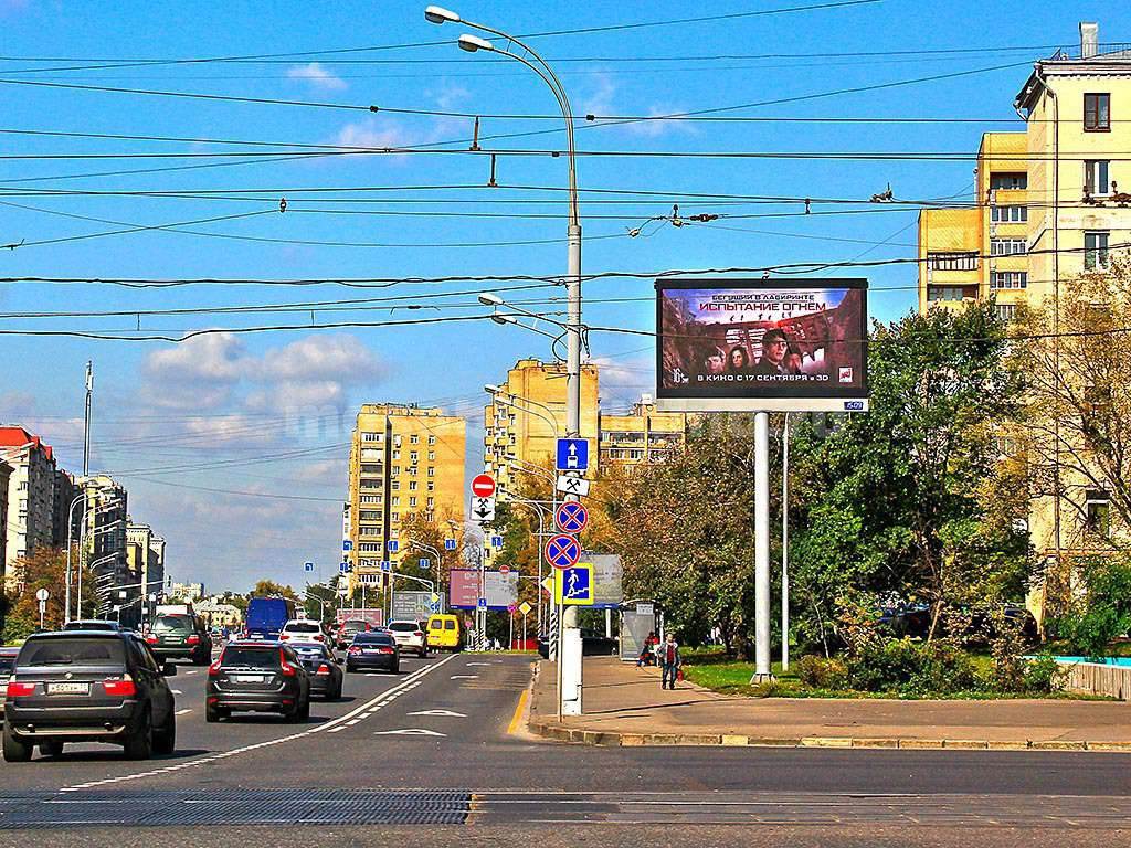 Рекламная конструкция Москва Новоспасский пр-д, д.9 (Фото)
