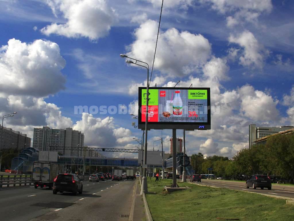 Рекламная конструкция Москва Рязанский пр-т, д.105 ЦРП (Фото)