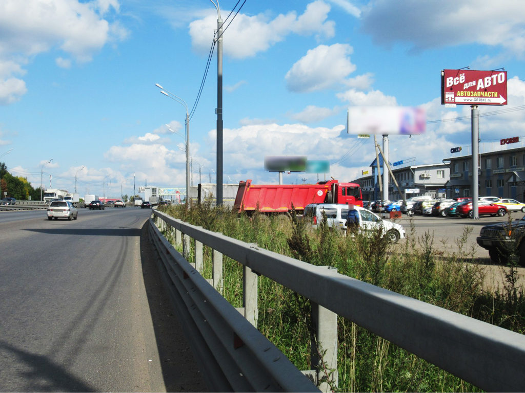 Рекламная конструкция Дмитровское шоссе 24км+660м (5км+060м от МКАД) Справа (Фото)