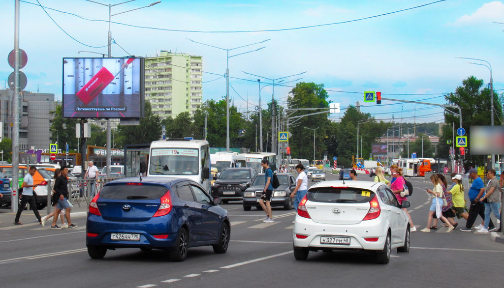 Рекламная конструкция Мытищи Шараповский проезд, владение 2 (Фото)