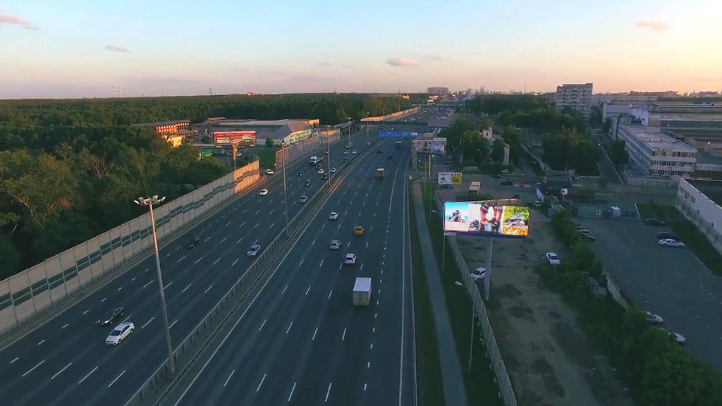 Ярославское шоссе 19км+590м (2км+990м от МКАД) Слева (Панорамное Фото)