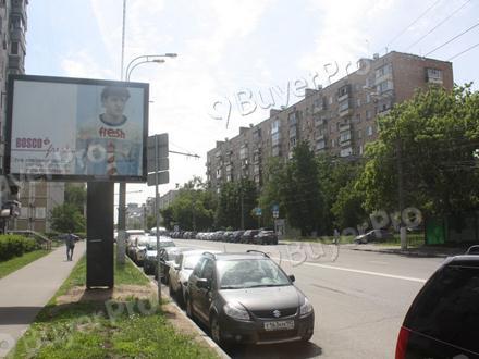 Рекламная конструкция Дубровская 1-я ул, дом № 1, стр. 1 (Фото)