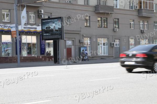 Рекламная конструкция Дорогомиловская Б. ул, дом № 5, поз.1 (Фото)