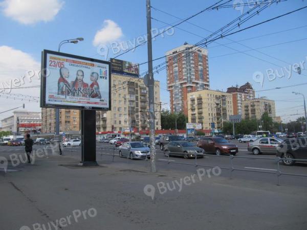 Рекламная конструкция Красная Пресня ул, дом № 31, после пер. с ул. 1905 года (Фото)