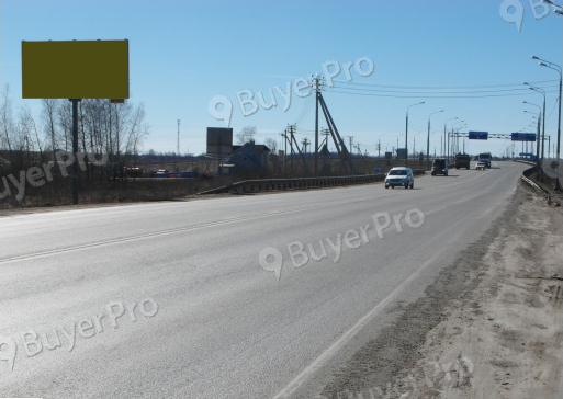 Рекламная конструкция г.Бронницы, ММК А-107,Рязано-Каширское направление, 2 км+590м лево (Фото)