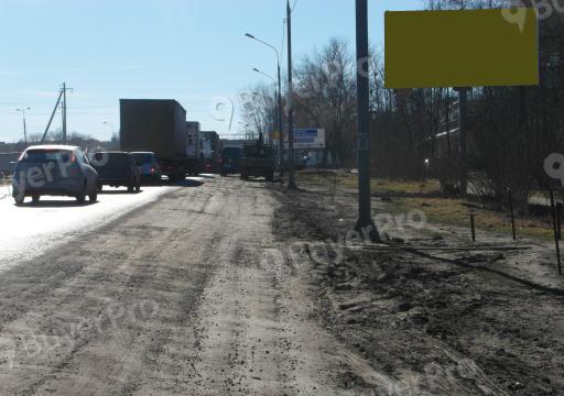 Рекламная конструкция г.Бронницы, ММК А-107,Рязано-Егорьевское направление, 26 км+480м право (Фото)