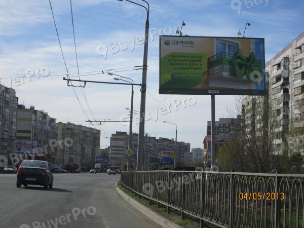 Рекламная конструкция Академика Сахарова ул., д.17 (здание магазина Виктория), A (Фото)
