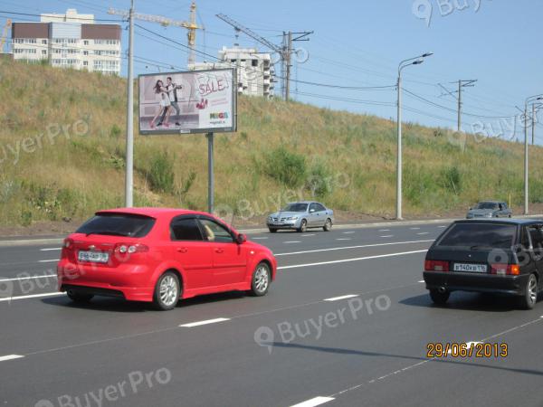 Рекламная конструкция Даурская ул., напротив д.№ 1 по Роторная ул., B (Фото)