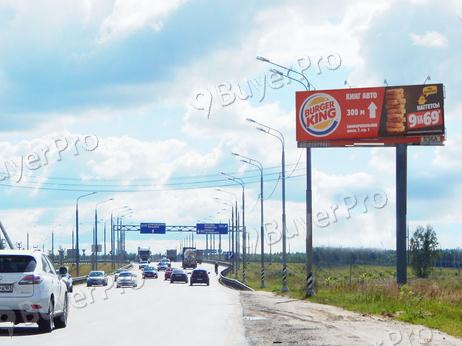 Рекламная конструкция г. Бронницы, ММК А-107, Рязано-Каширское направление, 2 км+675, справа (Фото)