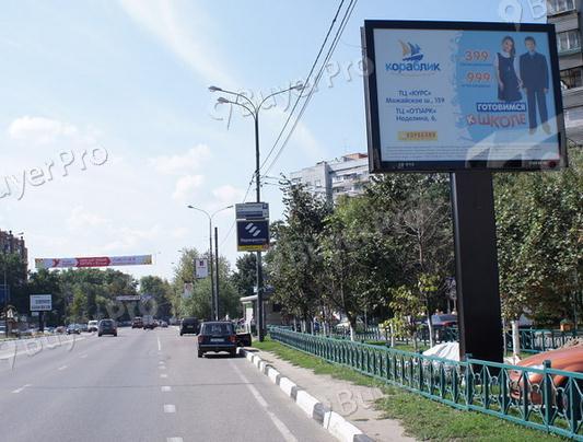 Рекламная конструкция Одинцово г., Можайское ш., 24.522 км., справа (Фото)