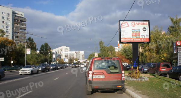 Рекламная конструкция Одинцово г., Можайское ш., 24.644 км., слева (Фото)