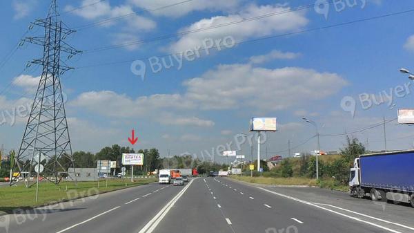 Рекламная конструкция Ленинградское шоссе, дублер съезд на Новосходненское шоссе, 23,5 км, левая сторона (Фото)