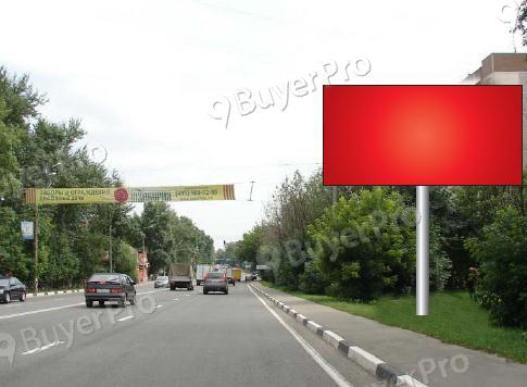 Рекламная конструкция Волоколамское ш., 24.700 км., (7.200 км. от МКАД), слева (Фото)