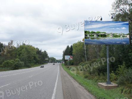 Рекламная конструкция Волоколамское ш., 29.830 км., (12.330 км. от МКАД), Нахабино п., справа (Фото)