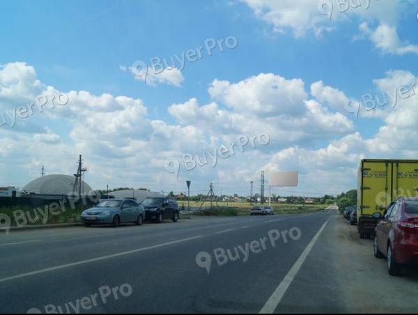 Рекламная конструкция Марьино-Отрадное-Пятницкое ш. а/д., 0.750 км., слева (Фото)