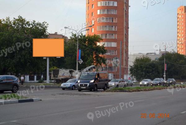 Рекламная конструкция Пролетарский пр-т, напротив  д. 6 (Фото)