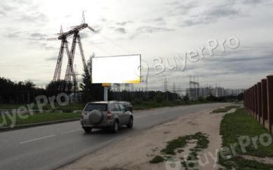 Рекламная конструкция а/д Митино-Ангелово, 1,35 км, справа, (Фото)