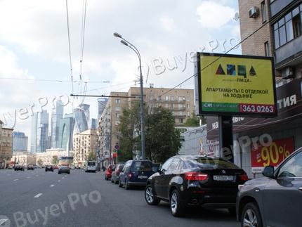 Рекламная конструкция Большая Дорогомиловская ул. 10 (Фото)