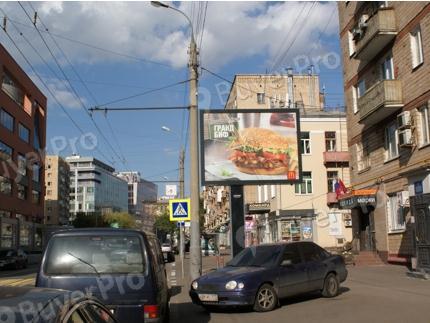Рекламная конструкция Грузинская Б. ул. 58/60 (Фото)