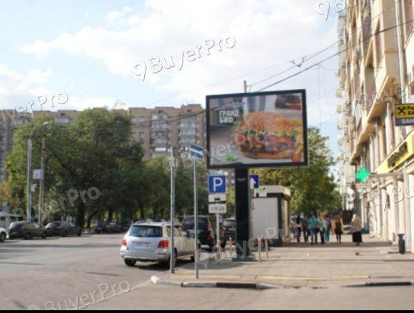 Рекламная конструкция Красина ул. дом Тишинская пл.6 (Фото)