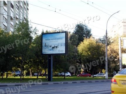 Рекламная конструкция Рогожский вал Рогожский вал д.15 н-в (Фото)
