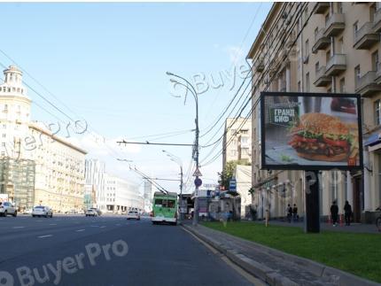 Рекламная конструкция Садовая-Сухаревская ул. 8-12 поз.2 (Фото)