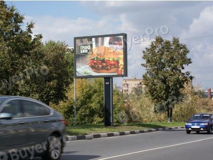 Рекламная конструкция Симоновская наб. д.23 по Крутицкой наб. (Фото)