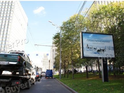 Рекламная конструкция Смоленская ул 5-7. (Фото)