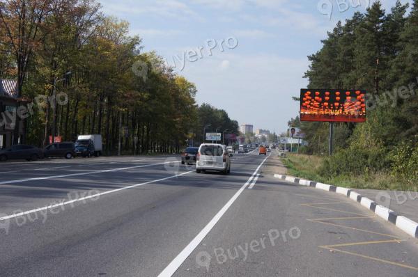 Рекламная конструкция Волоколамское ш., 30.900 км., (13.400 км. от МКАД), справа (Фото)