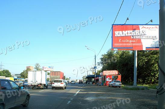 Рекламная конструкция Ленинградское шоссе, км 20+870, право, (км 2+170 от МКАД), в область, перед поворотом на ул. Репина, г. Химки, 333A2 (Фото)