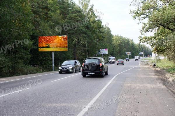 Рекламная конструкция Пятницкое ш., 52.250 км. (9.050 км. от МКАД), слева (Фото)