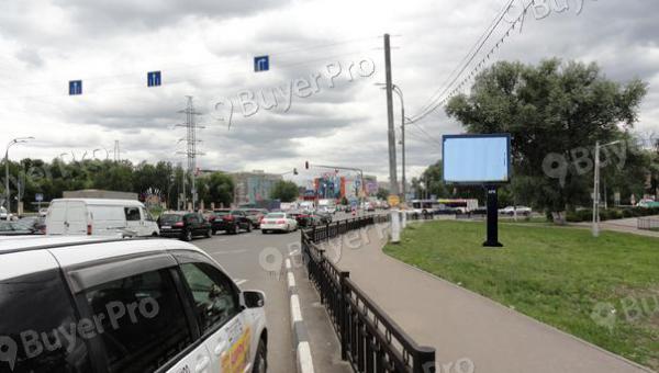 Рекламная конструкция Волоколамское ш., 21,49 км, (3,99 км от МКАД), слева, скроллер (Фото)