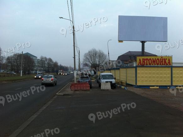 Рекламная конструкция г. Долгопрудный, Лихачёвский проезд, д. 33 (при въезде на мойку) (Фото)