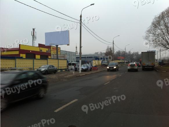 Рекламная конструкция г. Долгопрудный, Лихачёвский проезд, д. 33 (при въезде на мойку) (Фото)