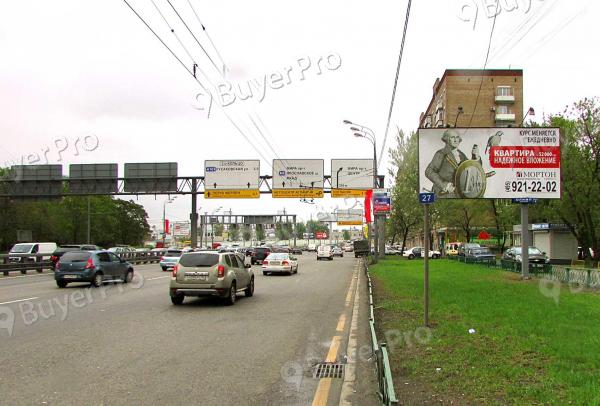 Рекламная конструкция Сущевский Вал улица, ТТК, пересечение с Олимпийским проспектом (Фото)