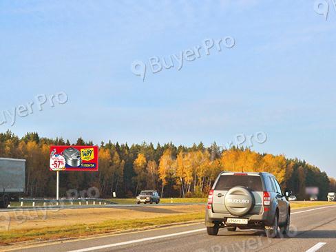 Рекламная конструкция М2 Крым (Симферопольское шоссе), км 57+400, (км 36+500 от МКАД), право, в Москву, 031B (Фото)
