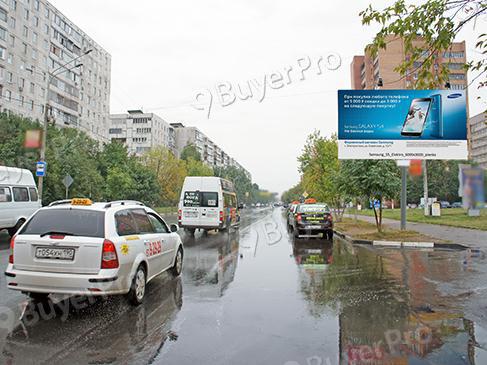 Рекламная конструкция г. Электросталь, проспект Ленина, д. 2, рядом с ТЦ Анже, напротив ТЦ Проспект, 409A (Фото)