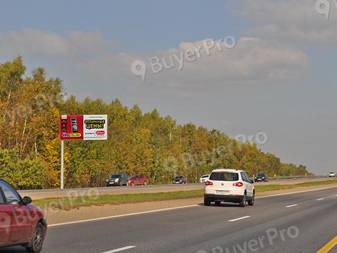 Рекламная конструкция М2 Крым (Симферопольское шоссе), км 64+030, (км 43+130 от МКАД), право, в Москву, 415B (Фото)